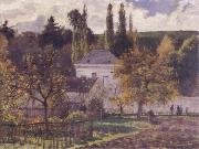 Camille Pissarro Villa at L-Hermitage,Pontoise china oil painting reproduction